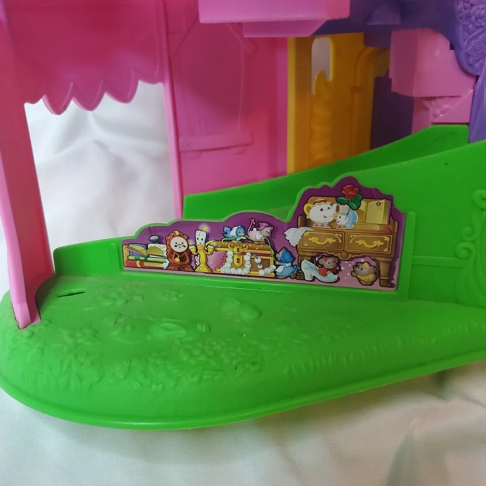 Fisher-Price Little People Disney‎ Princess Castle Twist & Light Wheelies Tower